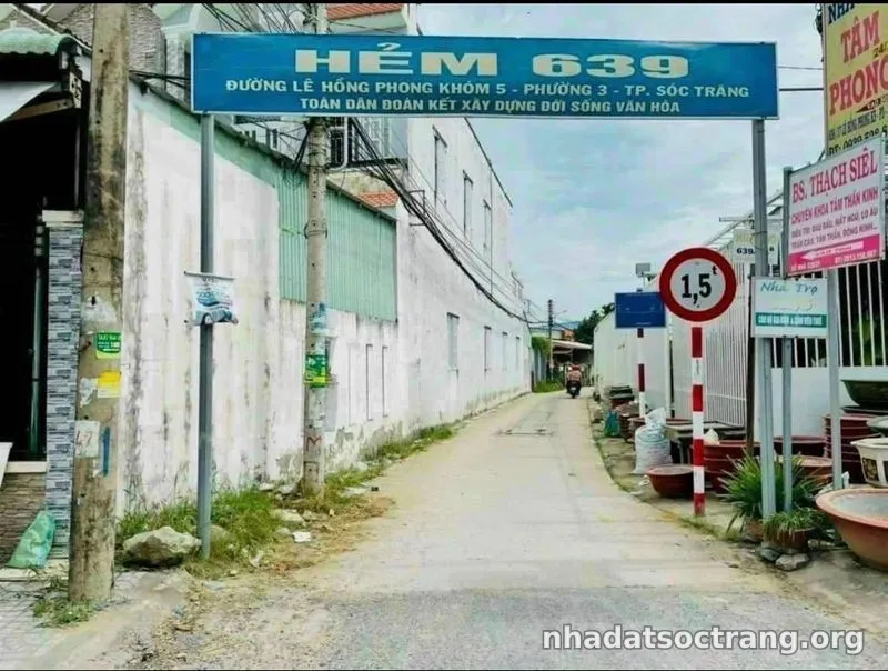 Bán đất hẻm 639 lê hồng phong – 10×33m, gần Đại Học Cần Thơ