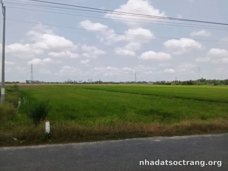 31m mặt tiền 934B gần UBND xã Đại Ân, Trần Đề cũ