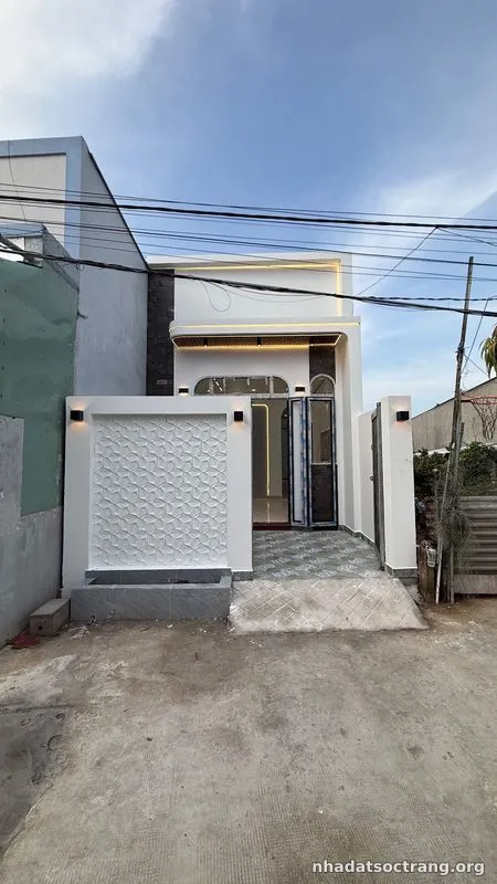 Bán nhà mới hẻm 60 nam kỳ khởi nghĩa, phường sóc trăng – giá 1,19 tỷ